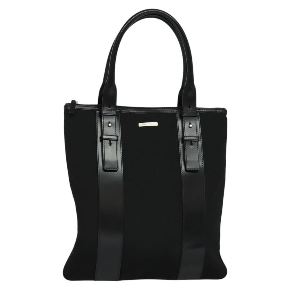 Salvatore Ferragamo Black Tote Bag